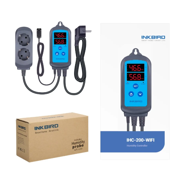 Sensor e Controlador de Humidade C/WIFI - InkBird